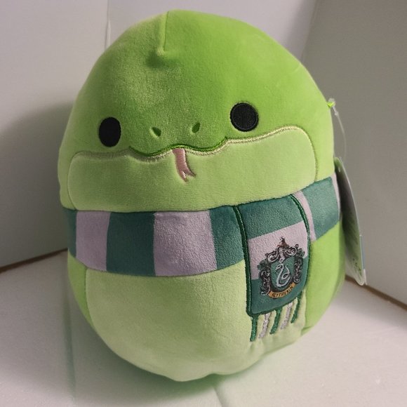 Squishmallows Original Harry Potter 8-Inch Slytherin Snake Plush - Picture 1 of 11